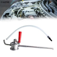 FAKEME Manual Oil Pump Aluminum Alloy Suction Tube Assembly Barrel Rotary Pump for Vehicle Engine Oi