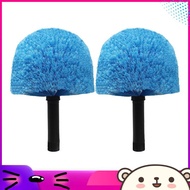 wayneRobust Cobweb Duster Head Brush 2-Pack- Spider-Web Remover Twist-on Cleaning Tool