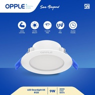 Opple LED Downlight US R125 9W Cool White 4000K – LEDDOWNLIGHTRC-US R125-9W-4000-WH-GP