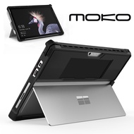 MoKo Case for Microsoft Surface Pro 7 Plus 2021 /Pro7/Pro 6/Pro 5/Pro 2017/Pro 4 /Pro LTE All-in-One Rugged Cover w/ Protable Hand Strap