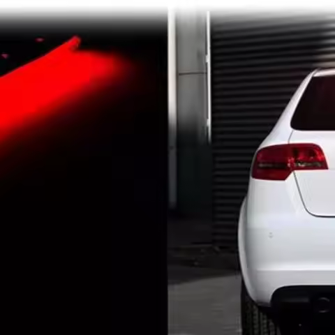 LED High Mount Stop Lamp OE 8P4945097C Brake Warning Lamp DC 12V Rear High Level Brake Light for Aud