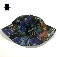 Barrel Surf Floral Bucket Hat biru Size M Head Circumference 58 cm With buckle & visor