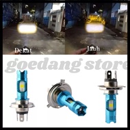 White LED Motorcycle Headlight for Vixion M11G-H4 Motorcycle