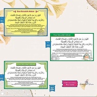 Prayer stickers after adzan