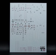 RG 00Q Gundam + Full Saber OOQ Ver. Trans Am Gundam neon decal 全刃式零零Qan[T] Tm 版 高達螢光水貼