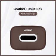 Car Tissue Storage Box Organizer Auto Interior Accesories For Jetour X70 X90 X70S PLUS Dashing X-1 X