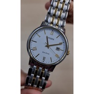 Used Citizen Solar Eco-Drive Silver Gold