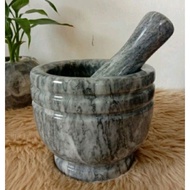 Black Mortar and Pestle (Almeres) 5" - Romblon Marble