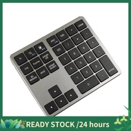 2.4G Wireless Bluetooth Number Pad 35 Keys Remote Connection Numpad Numeric Keypad for Laptop Window