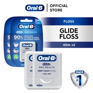 Oral-B Dental Floss Glide 40m Duo | Oral Care