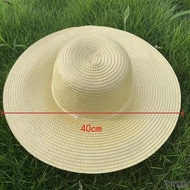 Big Eaves Big Straw Hat Farmer Outdoor Sunshade Summer Sunscreen Construction Site Women's Big Eaves