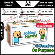 Joking Hazard Card Game Adult Board Game Funny Party Meme Game Indoor Activity for Friends Family Pi
