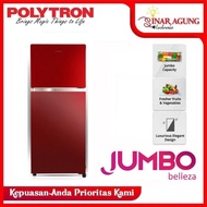 [KHUSUS PENGIRIMAN JABODEBEK*] POLYTRON KULKAS 2 PINTU PRW23MNR PRW