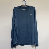 New Balance Running Training NB Trail Cycling Hiking Tee Long Sleeve Aeroready Kaos Lari Gym Fitnes 