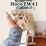 READY STOCK! For Hoco EW41 Case DIY Creative Cartoon Series Soft Silicone Earphone Case Casing Cover