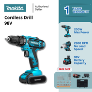 98V Cordless Drill Set – Impact & Electric Screwdriver|Li-ion Battery|For Home Car & DIY