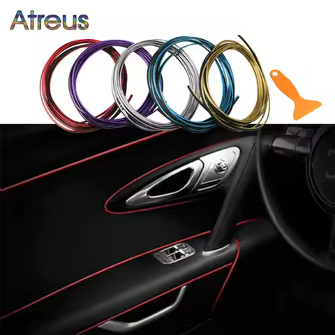 5M Car Dashboard Door Edgein Mouldings Flexible Strips For Seat Leon 5f Mk3 Ibiza 6l 6j FR Altea Ate