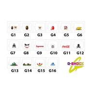 BACKLIGHT CUSTOM DW5600 / DW9052 / DW9000 / DW8800 / DW003 / DW004 DESIGN G