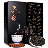 Black Oolong Tea Charcoal Technique Chinese Tea Gift Box 250g Fujian