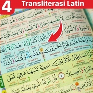 Al quran Latin dan Terjemah Hafazan Perkata Tajwid Warna Alqosbah