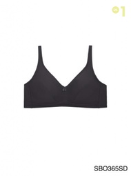 Sabina เสื้อชั้นใน Invisible Wire (ไม่มีโครง) รุ่น Function Bra รหัส SBO365 สีเทาเข้ม