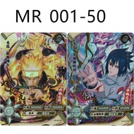 🍁Free delivery (limited time special)KAYOU Genuine Naruto Anime Uzumaki Naruto Sasuke Character Card MR NO.01-50 Full Se