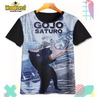 Jujutsu Kaisen Satoru Gojo v10 Kids T-Shirt Anime Satoru Gojo 3D Printing Manga Kids Clothes For Age