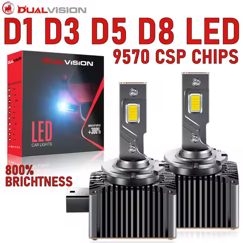 Dualvision D1S Led D Series Car Headlights Canbus HID D1S D2S D3S D4S D5S D8S 1:1 Auto Lamps D1R D2R