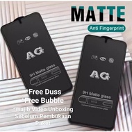 Tempered Matte Glass Full 10D Anti Oil Oppo A54 A54 5G A74 A74 4G A74 5G A94 A94 4G A94 5G