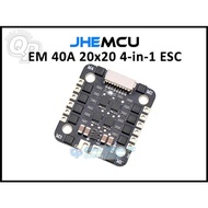JHEMCU EM Speed Controller Circuit 40A 2-6S Dshot600 BLHeli_S 4in1 ESC 20x20