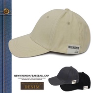 703 Nick All-Match Cloth Label Ball Cap Size: (F Single Size) Hat Circumference 56~58cm Hat Brim: 7.