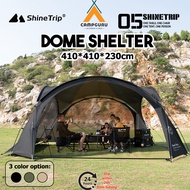 ShineTrip Dome Shelter Outdoor Tarp 05 Series A470-H00 PU3000mm Camping Picnic Tent 8-10 Person Awin