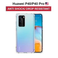 LEEU Huawei P40 Pro / P40 Drop Resistant Soft Phone Case Cover Casing 📌 LEEU华为P40/ P40 Pro防震手机壳