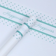 Flower Wrapping Paper Happiness Flower Wrapping Polkadot Gold Line Happiness KB6077