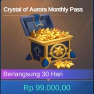 Crystal Of Aurora (30 Hari) [Via Login]