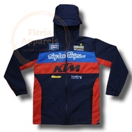 SUPERMOTO WATERPROOF JACKET KTM TLD Racing Team Type 3 Motocross Parachute Jacket - Waterproof - Ant