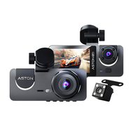 [โค้ด300.-ในไลฟ์] กล้องติดรถยนต์ 3 กล้อง Aston Triple Wifi FHD กล้องรถจียอน รปภเฝ้ารถ รองรับบันทึกขณ