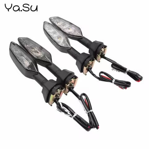 Motorcycle Turn Signal Indicator LED Light For KAWASAKI KLR 650 ER-6N ZR-X1200R VERSYS-X250 Z125 PRO