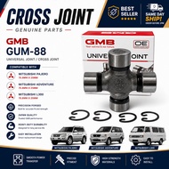 GMB Cross Joint GUM-88 Japan Mitsubishi Pajero Adventure L300 76.8mm x25 OEM Part No.: GUM-88