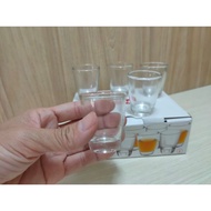 Shot glass (12pcs) 1 dozen mini shot glass zam zam wine small shot espresso glass Korean mini glass 