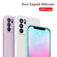 Soft Case Silikon Warna Permen Polos Untuk Oppo Reno 6 5 Pro Plus