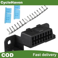 OBD2 16Pin Connector OBD2 OBD 2 16Pin Female Angle Connector OBD Female Wire Soets OBDII Connector