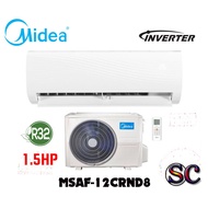 MIDEA 1.5HP AIR-COND MSAF-12CRDN8 (INVERTER/R32)