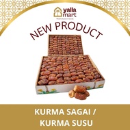Sagai Dates, Sultan Dates, Milk Dates, Shishi Dates Kurma Dates Dried Fruit -Yalla Mart ex Gudang Im