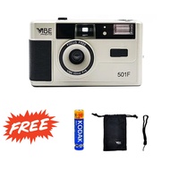 VIBE PHOTO 35MM FILM CAMERA 501F FREE BATTERY AAA 1 PCS /VIBE PHOTO 35MM FILM CAMERA 501F FREE AAA B