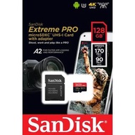 SanDisk  Micro SD Extreme Pro A2-V30 U3 CL10 記憶卡64/128/256GB