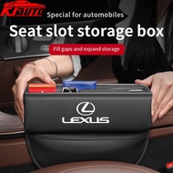 Lexus Car Seat Gap Storage Bag PU Leather Car Seat Side Gap Filler Organizer For Lexus Is250 CT200h ES250 GS250 IS250 LX570 LX450d NX200t RC200t rx300 rx330 Accessories