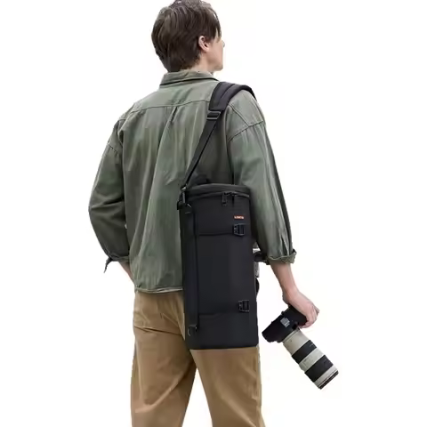Professional Large Camera Bag Thickened Lens Cases for Canon 200-800mm Nikon 180-600mm 200-600mm Zoo