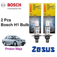 2 Pcs x Mentol Zesus Lampu Bosch Osram Halogen  Headlamp Bulb H1 12v -Proton Waja 2000-2011