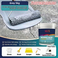 Roof Slab Waterproof Paint Coating 5kg Yasen WaterBased Polyurethane Crack Seal Repair Wall Ceiling